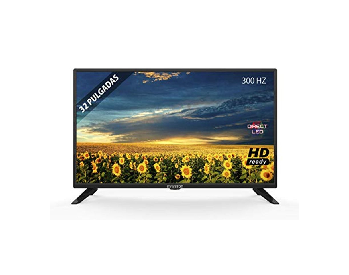 Electrónica TV LED INFINITON 32" INTV-32 HD Ready - Reproductor y Grabador USB