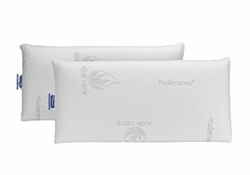 Producto Todocama Almohada viscoelástica Aloe Vera