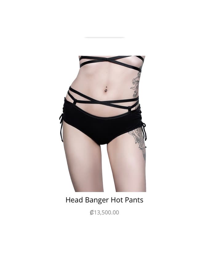 Producto Headbanger panties 