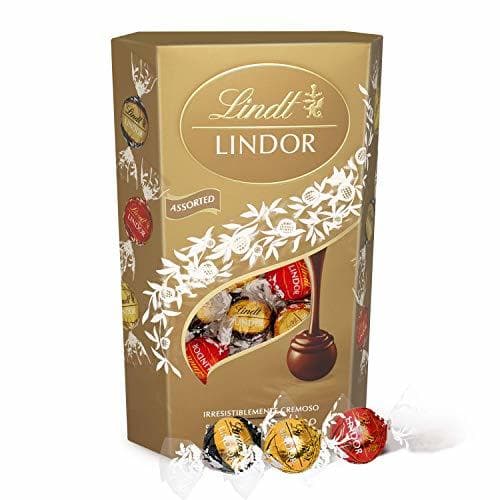 Product Lindt Lindor Surtido de Bombones de Chocolate - Aprox. 26-27 Bombones, 337 g