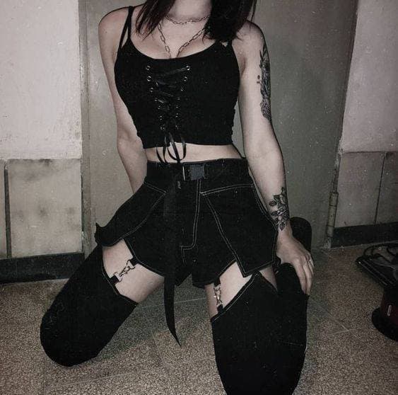 Moda Goth Girl