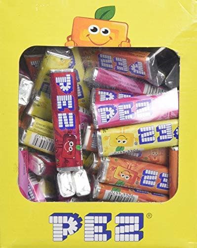 Producto 100 caramelos PEZ sabor fruta