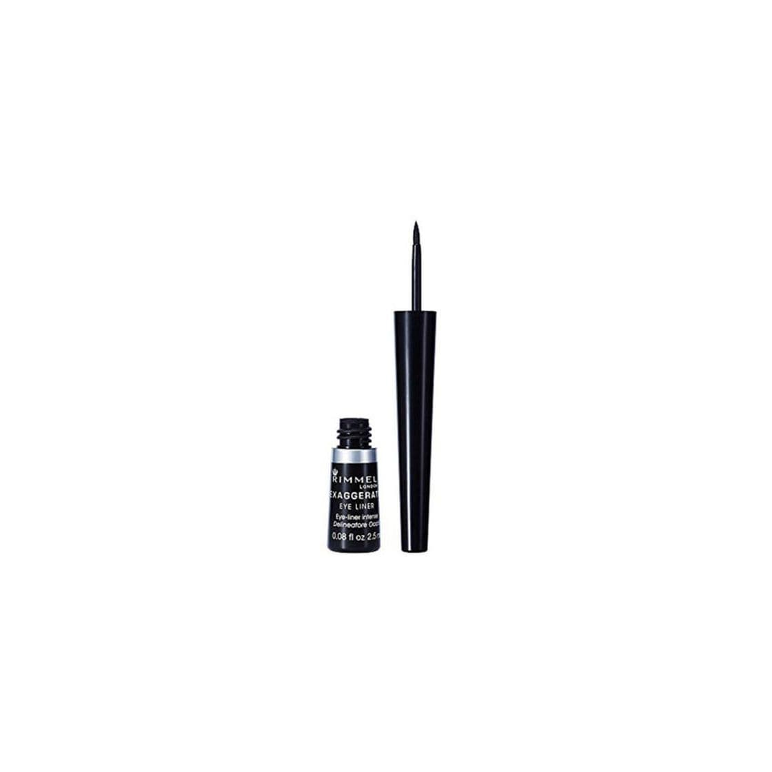 Belleza Rimmel London Exaggerate Liquid Eye Liner Delineador Líquido Tono 001 100% Black-