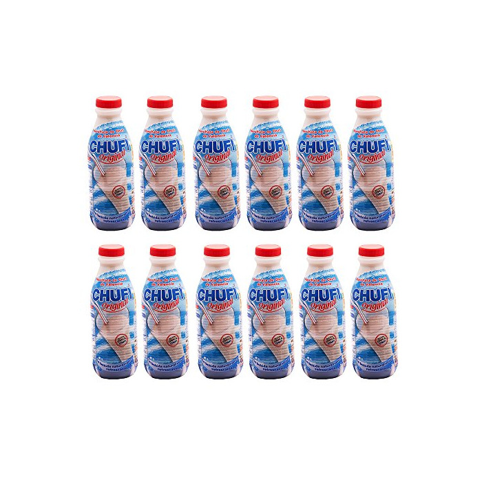 Product Chufi Horchata de chufa de Valencia botella 1 litro [Pack de 12]