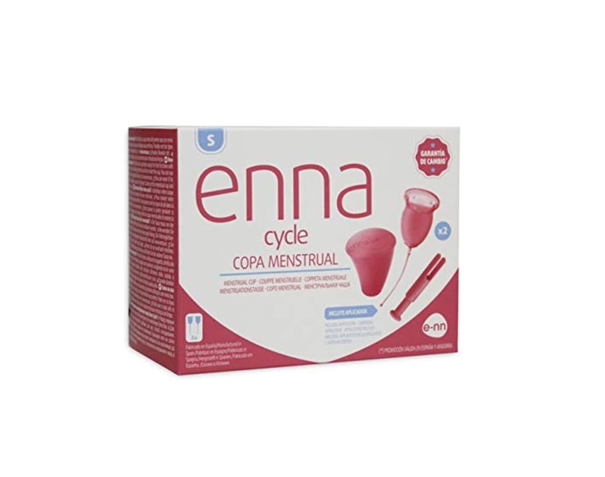 Producto ENNA CYCLE Copa Menstrual Talla S 2 Copas con aplicador