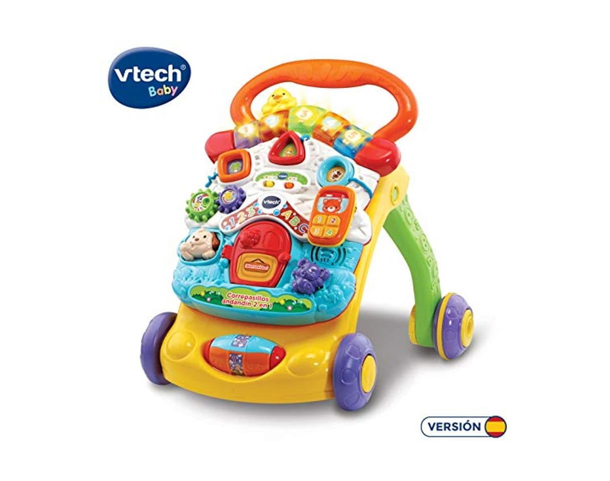 Product VTech - Correpasillos Andandín 2 en 1, Diseño Mejorado, Andador Bebé InTeractivo