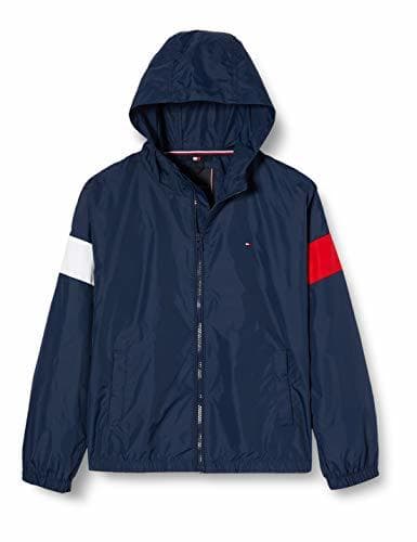 Product Tommy Hilfiger Essential Hooded Jacket Chaqueta, Azul