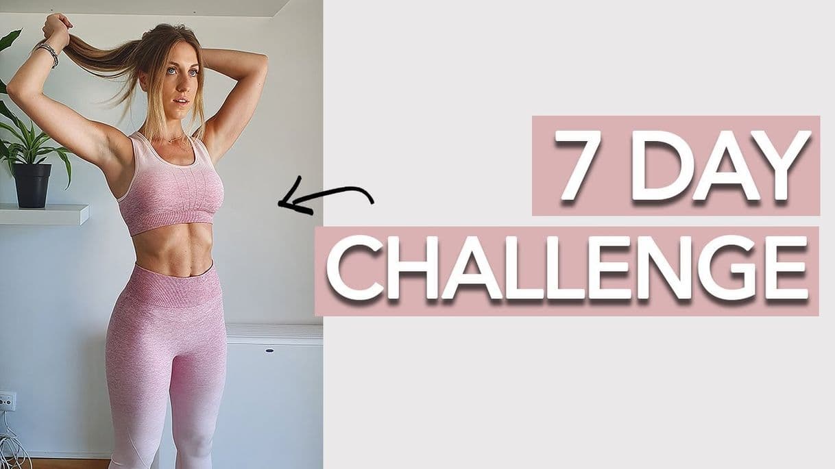 Moda 7 Day Challenge - Calorie Burning 7 Minute Workout - YouTube