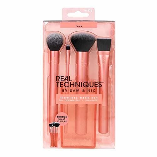 Beauty Real Techniques Flawless Base Set de Brochas para Rostro