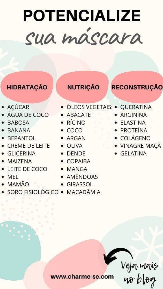 Moda o que colocar no creme de hidratação???