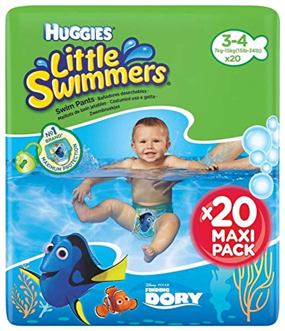 Belleza Huggies Little Swimmers Pañal Bañador Desechable Talla 3-4