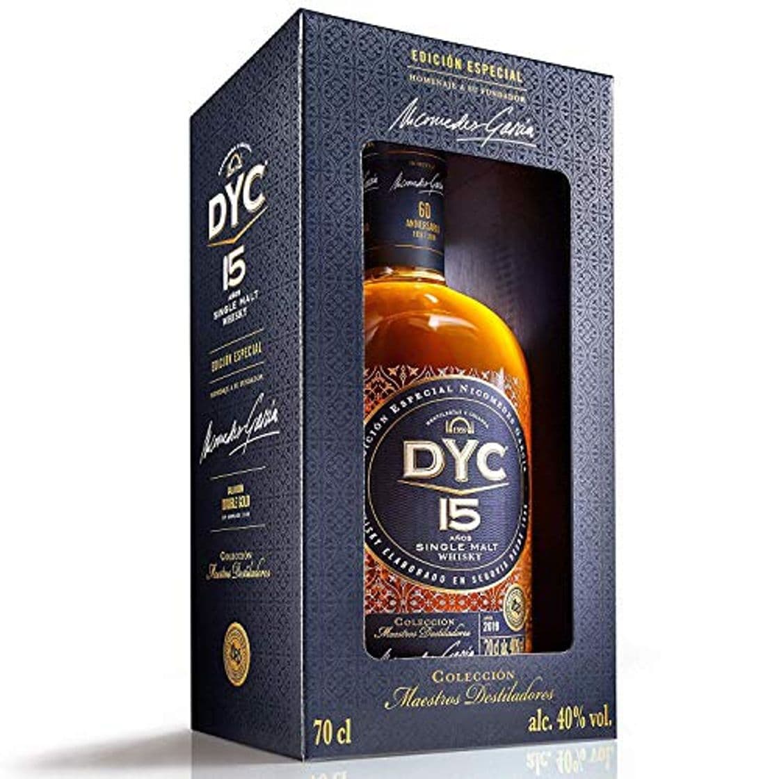 Producto DYC 15 Años Edición Especial 60 Aniversario Single Malt Whisky