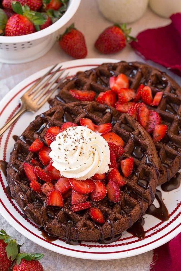 Restaurants Chocolate waffles