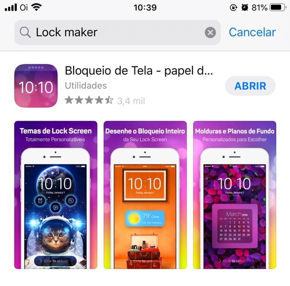 App Lock Maker - melhores wallpapers 