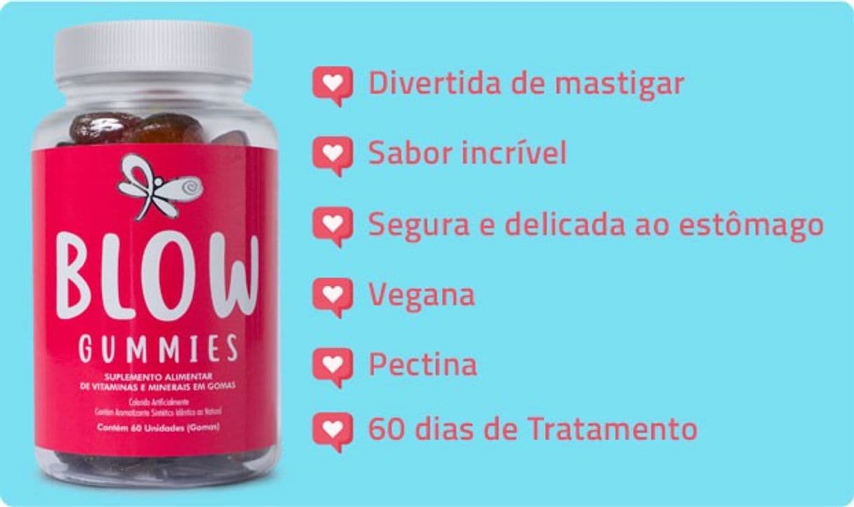 Producto Blow Gummies 60 Dias de Tratamento