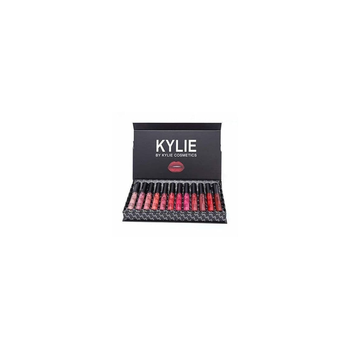 Product Hehilark Kylie 12 Piezas/Colores Kit de lápices labiales Mate portátil Hidratante Lip