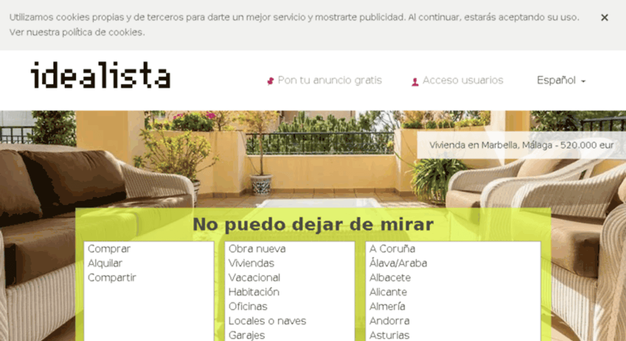 App idealista — Casas y pisos, alquiler y venta. Anuncios gratis