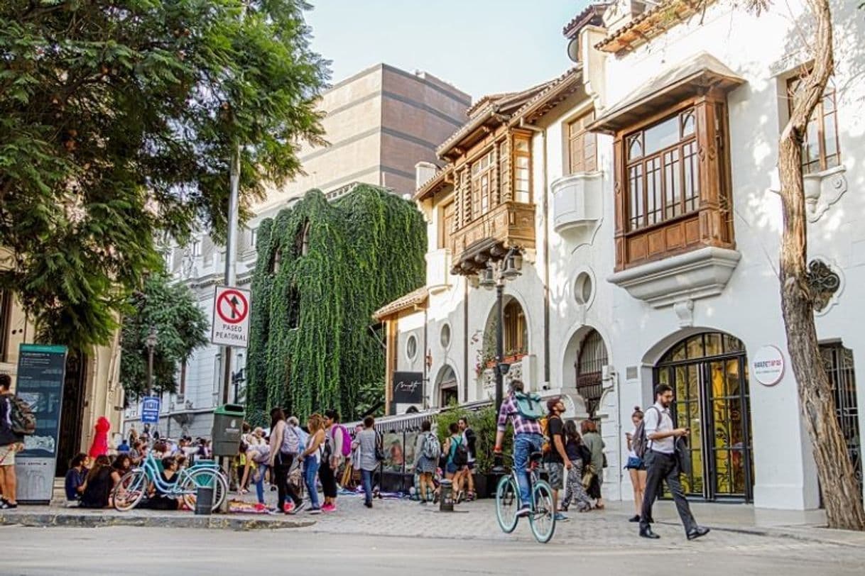 Lugar Barrio Lastarria