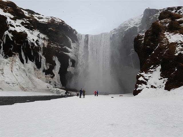 Lugar Skógafoss Waterfall