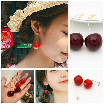 Fashion Aretes cherry 🍒