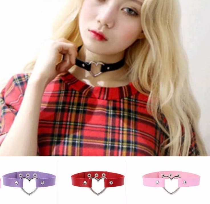 Fashion Choker heart 