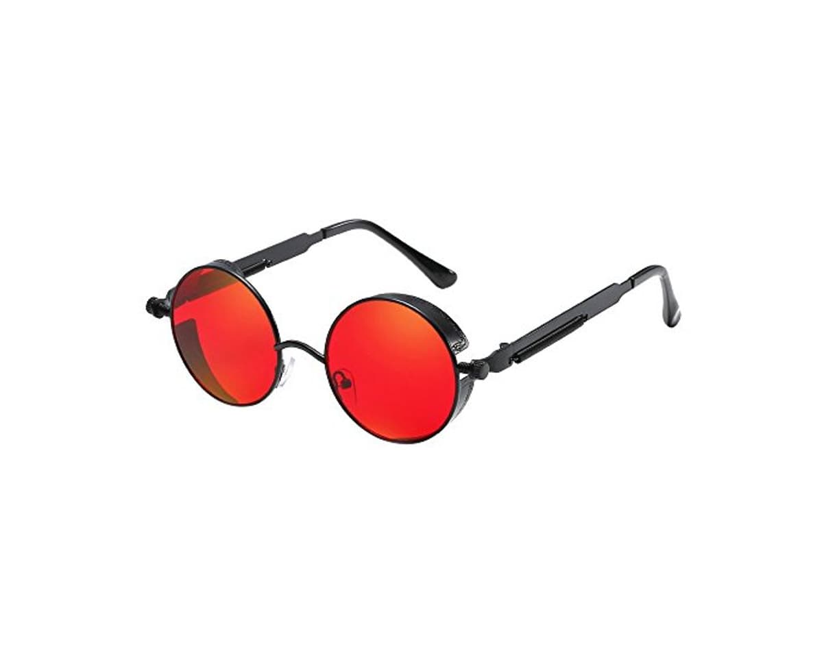 Producto BOZEVON Punk Gafas de sol Redondas