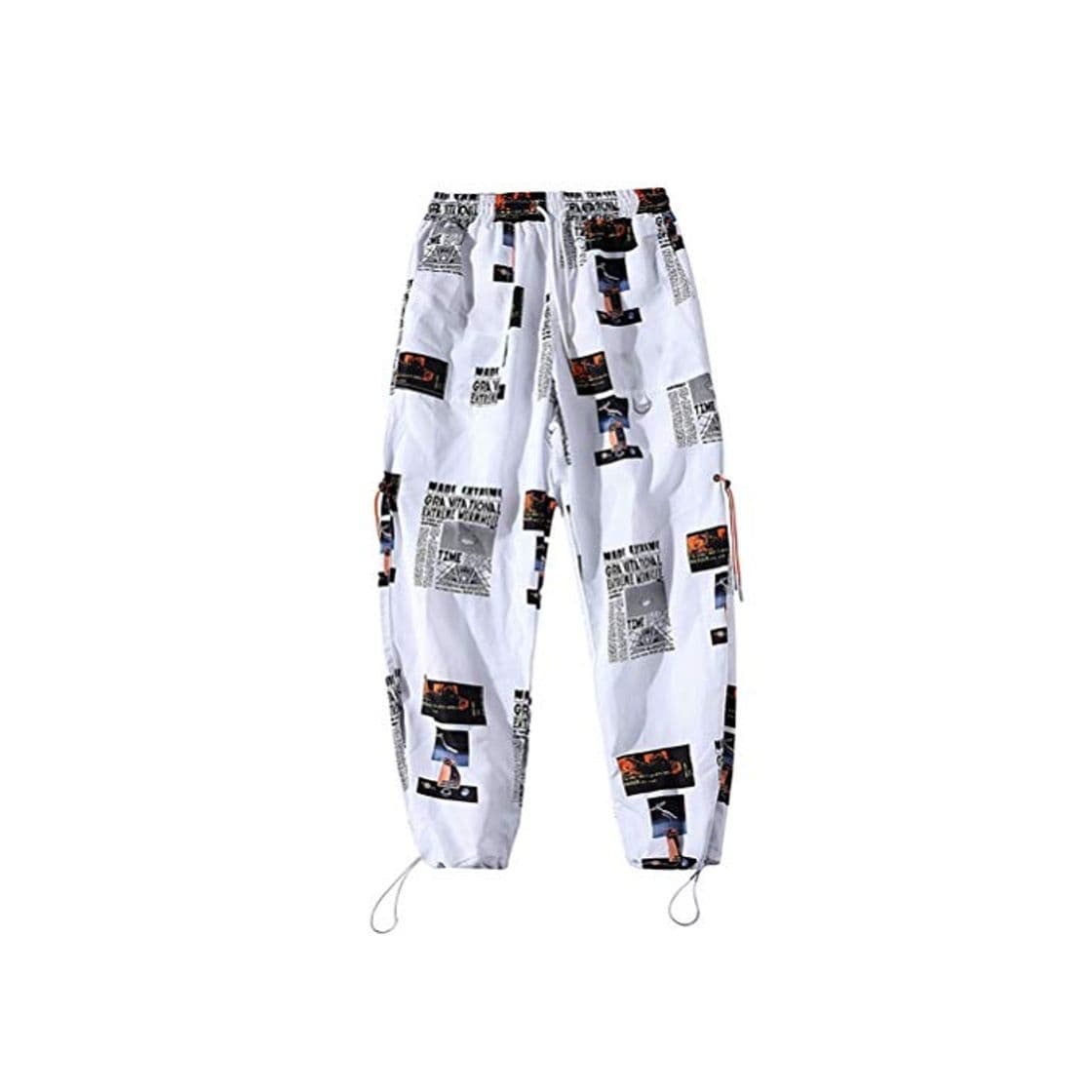 Producto Hombres Ropa Deportiva Pantalones de Calle Pantalones de Cintura elástica Estampado Casual