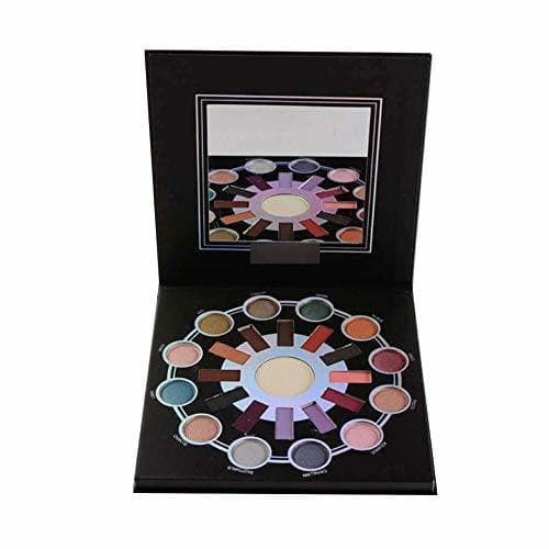 Producto Wangyan 123 Matte Makeup Eyeshadow Palette Zodiac 24 Cuentas de Alto Brillo