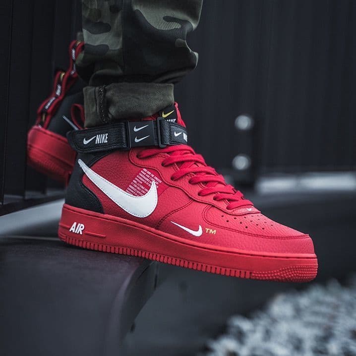 Product Nike Air Force 1 07 Mid LV8 Vermelhas

