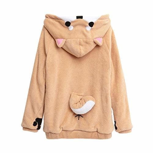 Product Niñas Cute Kawaii Doge Fleece Ropa Hoodie Festiva Muco Traje De Manga