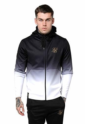 Producto Sik Silk de los Hombres Sudadera con Capucha con Cremallera