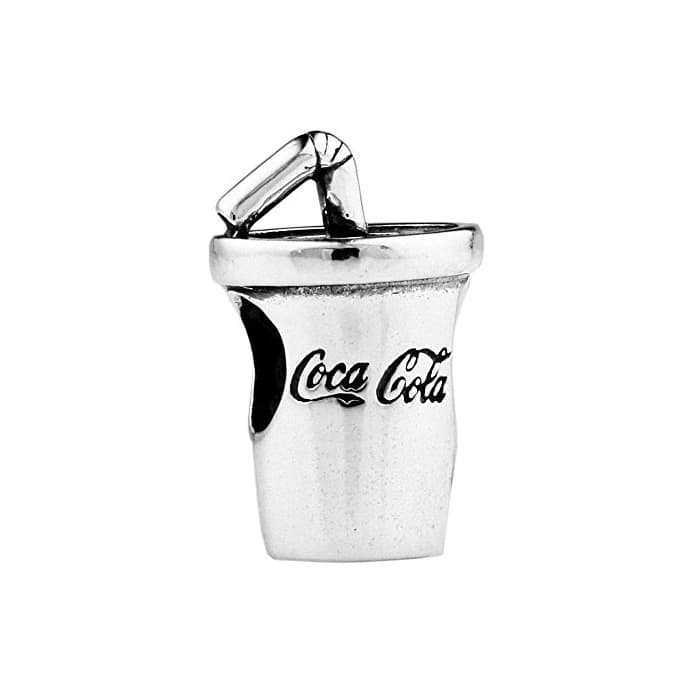 Producto CHANGEABLE Charms Cola Taza Abalorio de Mujer de Plata de Ley