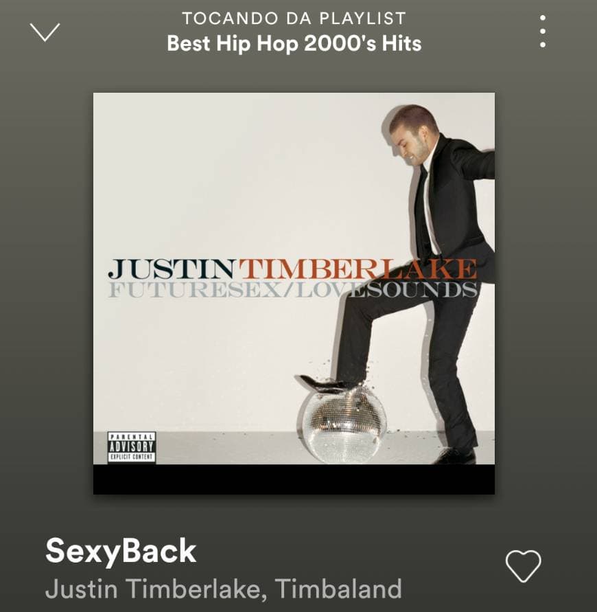 Canción Justin Timberlake