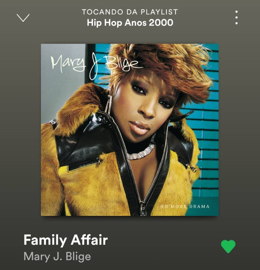 Canción Mary J Blige