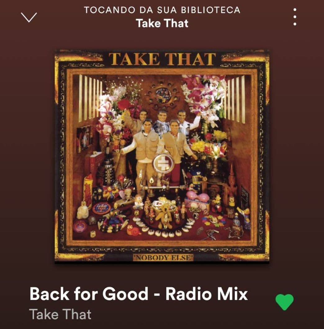 Canción TAKE THAT