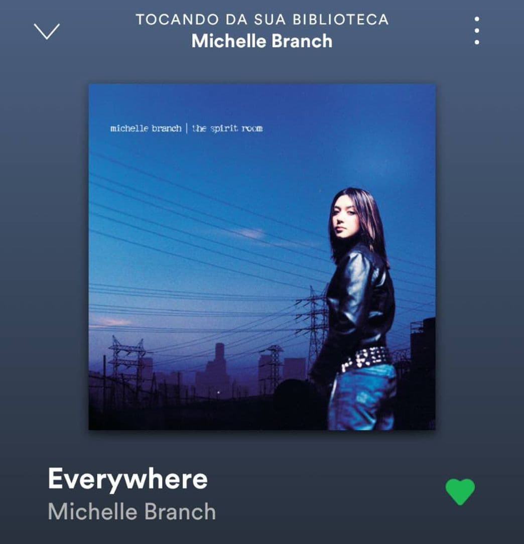 Canción MICHELLE BRANCH