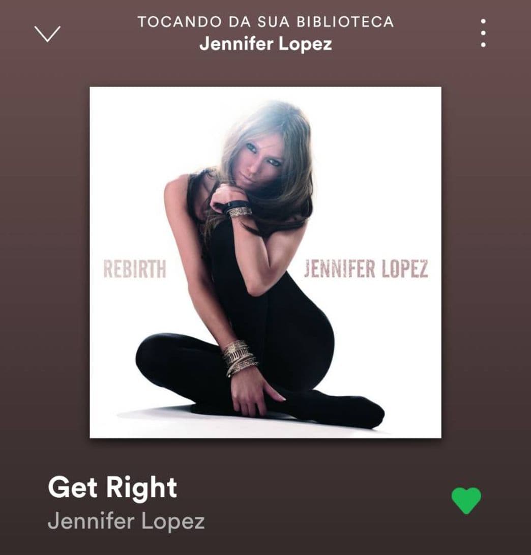 Canción JENNIFER LOPEZ I