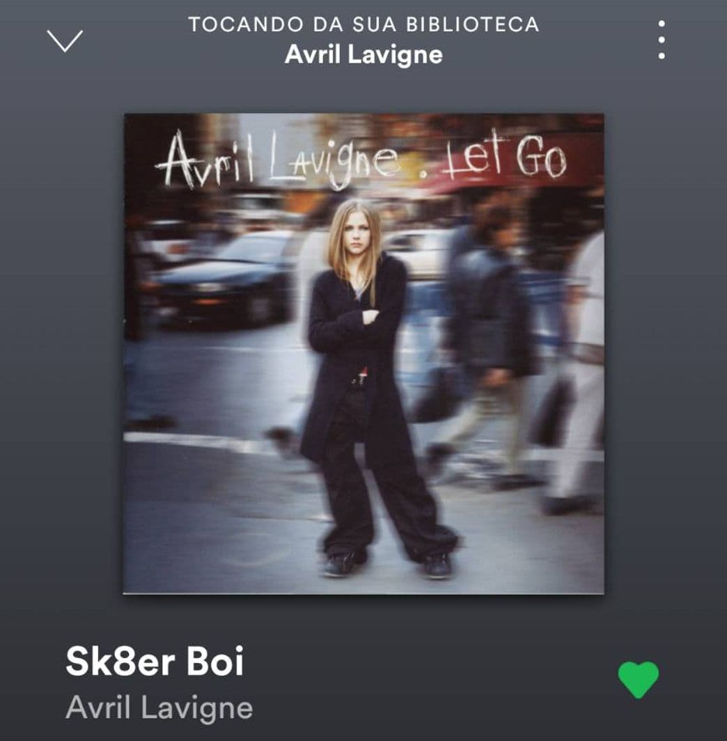 Canción AVRIL LAVIGNE I