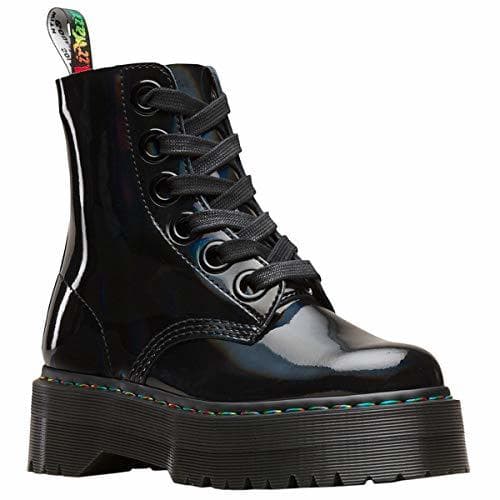 Producto Dr Martens Women's Quad Retro Molly Platform Lace Up Boot Black Rainbow-Black-3