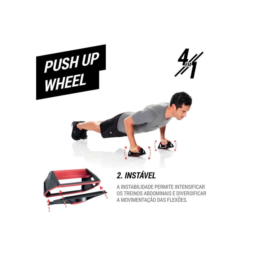 Producto Pegas para Flexões Push Up Wheel DOMYOS