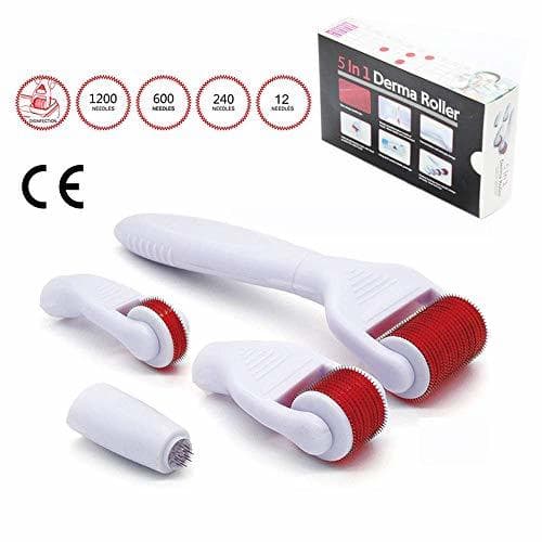 Product TBPHP Microneedle Derma Roller 5 en 1 Micro Agujas Ideal para mantener