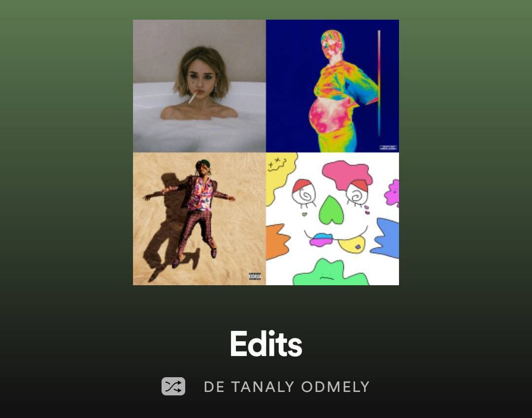 Moda Playlist "Edits" para ser cool ;3