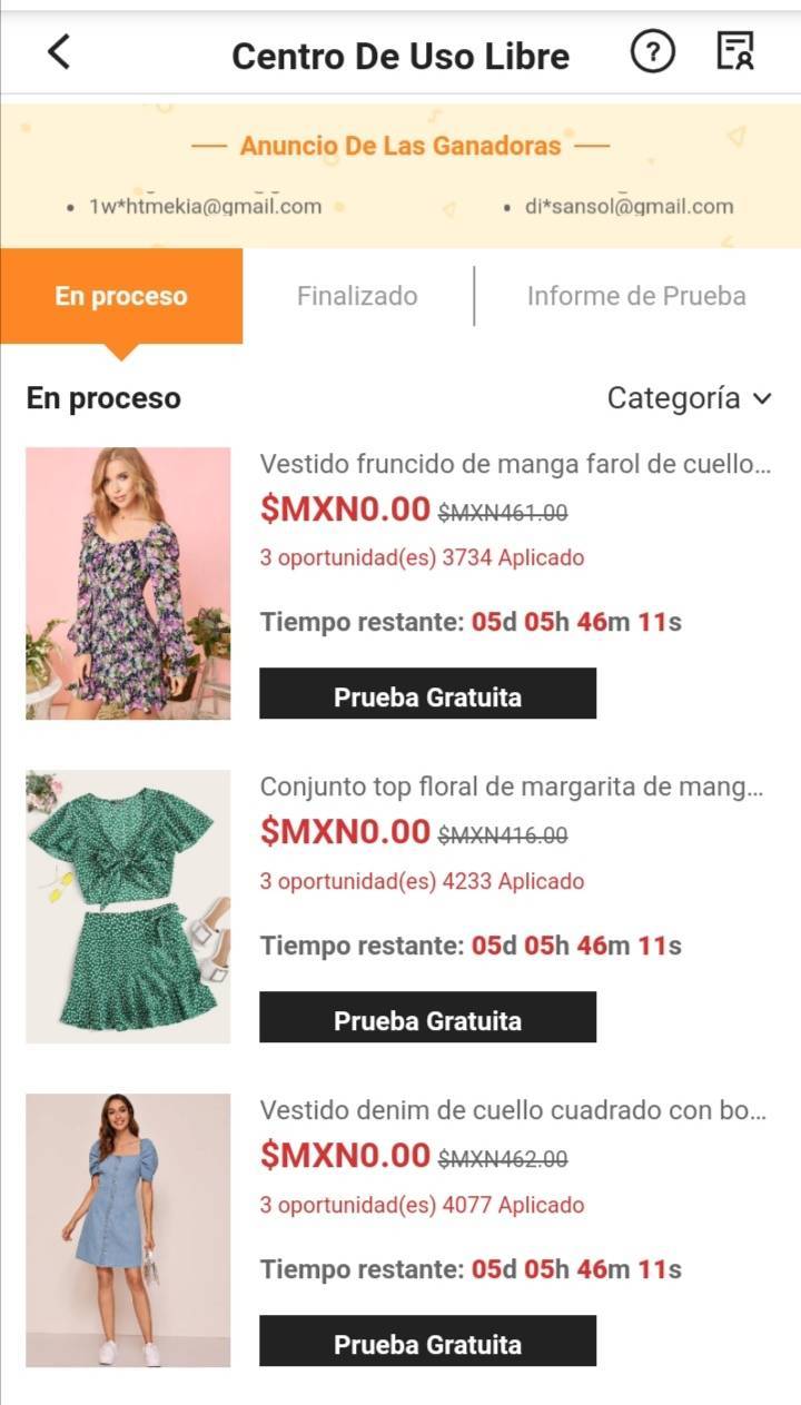 Fashion Shein Gratuito 