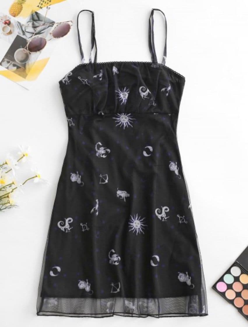 Producto Vestido estampado astrología