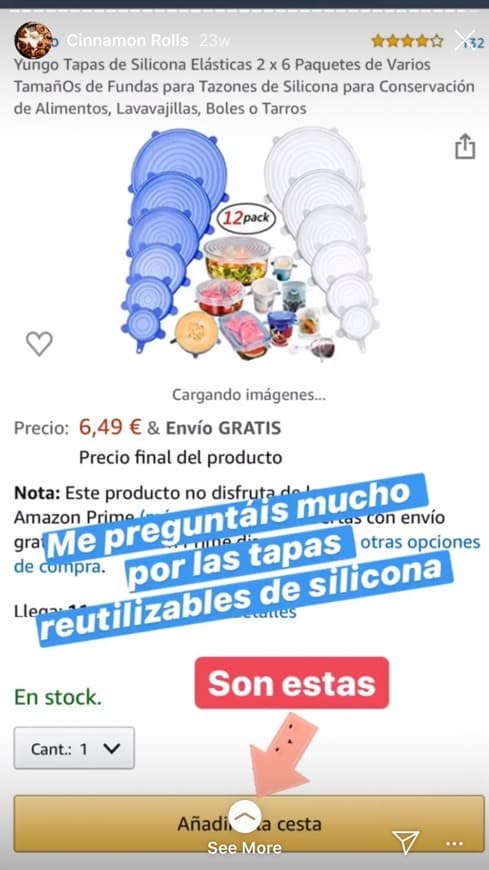 Product Tapas silicona elástica yungo