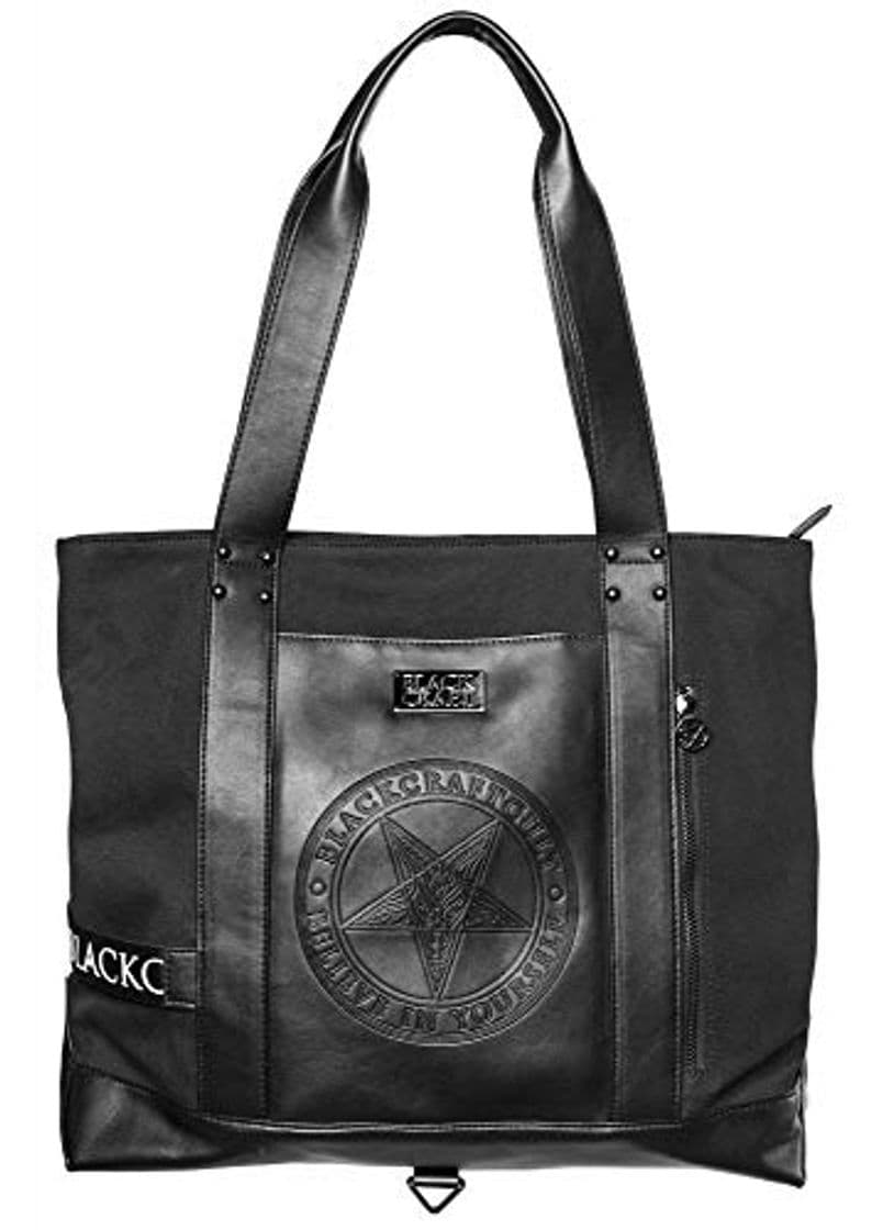 Moda Blackcraft Cult creer en ti mismo gran lona tote