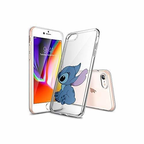 Lugar HGHYTF iPhone 7 Funda, iPhone 8 Funda Cubierta de la Caja Transparente