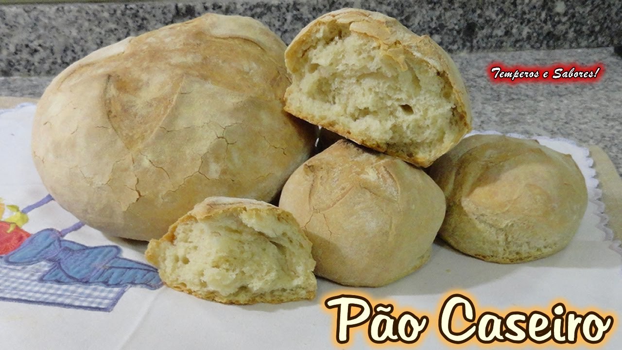 Moda PÃO CASEIRO fácil de fazer com poucos ingredientes - YouTube