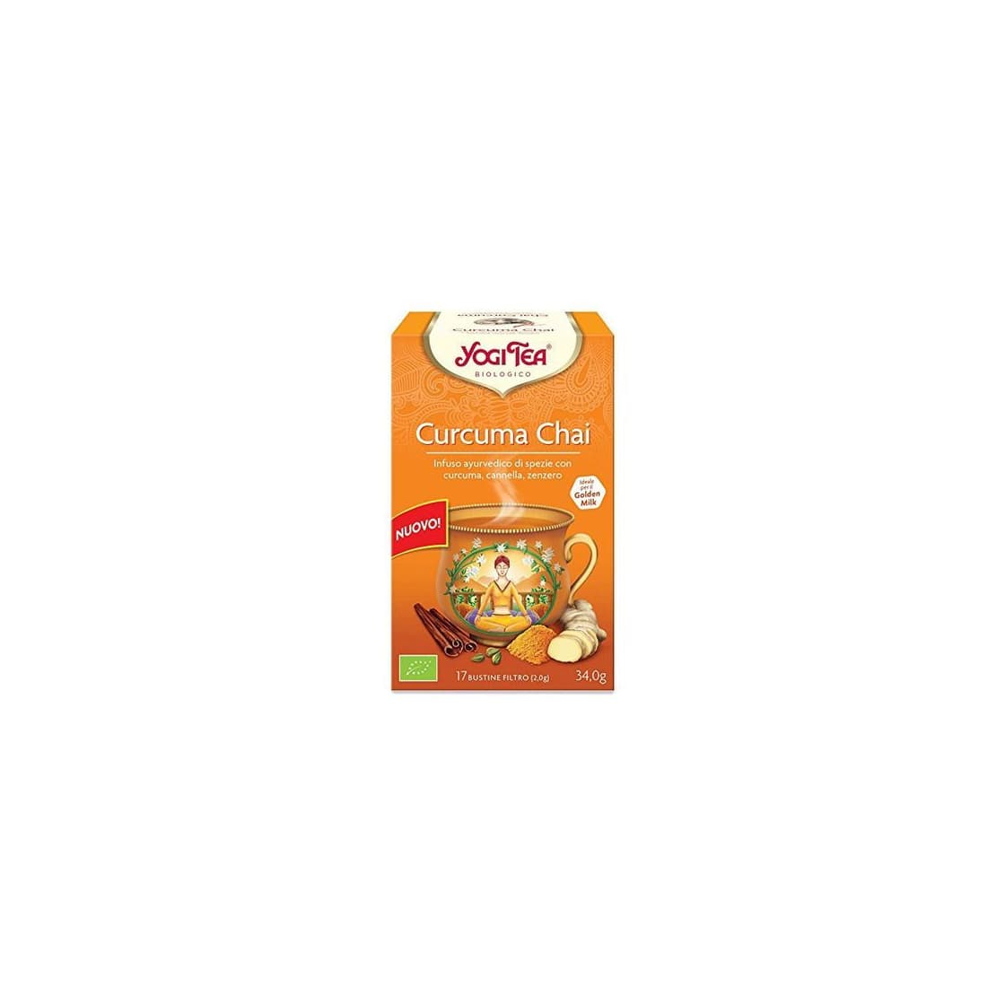 Product Yogi Tea BIO Chai cúrcuma