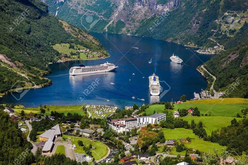 Lugar Geirangerfjord